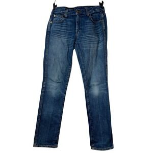 J Crew Vintage Straight Jeans Medium Wash Women's Size 26 Regular Made in Mexico